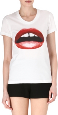 MARKUS LUPFER Lara lips t-shirt