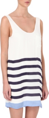 JOIE Striped silk dress