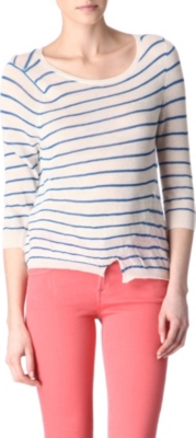 AMERICAN VINTAGE Striped knitted top