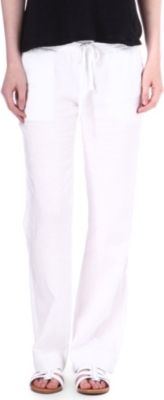 JAMES PERSE Linen wide-leg trousers
