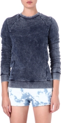 COTTON CITIZEN Acid-washed sweatshirt