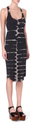 RAQUEL ALLEGRA Ribbed tank dress