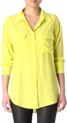 EQUIPMENT Signature solid shirt