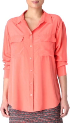 EQUIPMENT Signature solid shirt