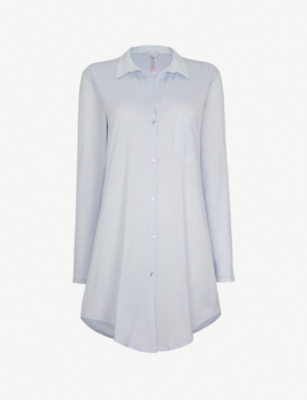 HANRO: Deluxe cotton nightshirt