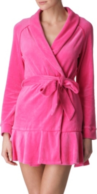 JUICY COUTURE Velour robe