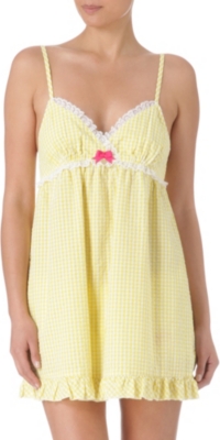 JUICY COUTURE Pin-up gingham night dress