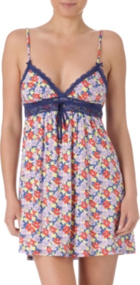 JUICY COUTURE Floral-print night dress