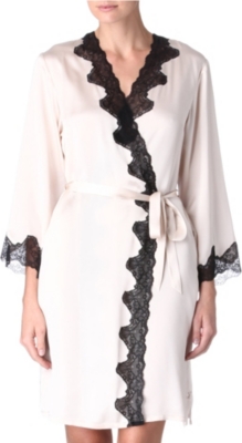 NK IMODE Short silk robe