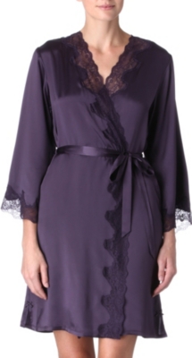 NK IMODE Short silk robe