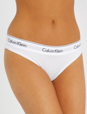 Modern stretch-cotton bikini briefs(3695144)