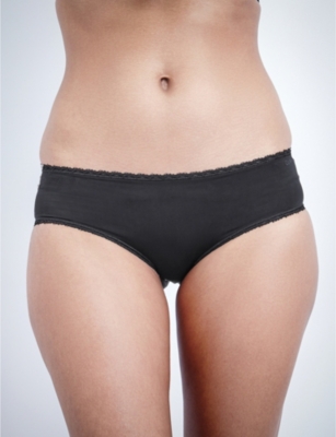 CALVIN KLEIN Seductive Comfort hipster shorts (Black