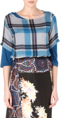 DRIES VAN NOTEN Cortina short top