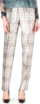 DRIES VAN NOTEN Phoeby straight-leg trousers