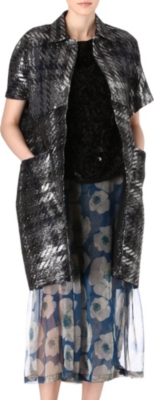 DRIES VAN NOTEN Rosaan cocoon coat