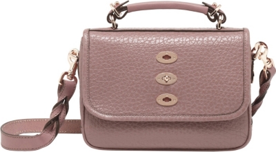 MULBERRY Bryn small shiny-grain satchel