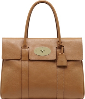 MULBERRY Bayswater grainy-print handbag