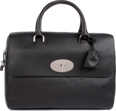 MULBERRY Del Rey grainy-print handbag