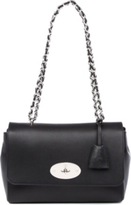 MULBERRY Lily medium grainy-print shoulder bag