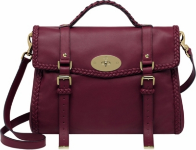 MULBERRY Alexa oversized nappa leather satchel