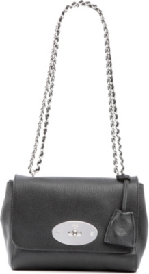 MULBERRY Lily grainy-print leather shoulder bag