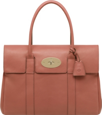 MULBERRY Bayswater smooth matte leather handbag