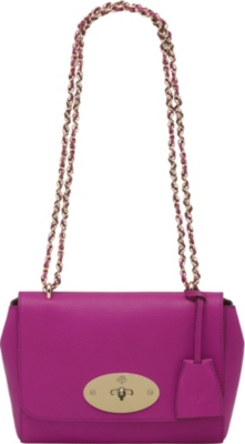 MULBERRY Lily glossy goat leather shoulder bag