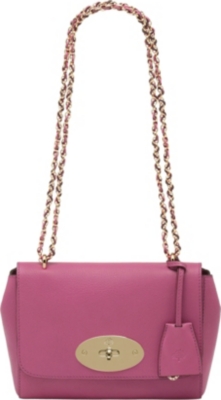 MULBERRY Lily glossy goat leather shoulder bag