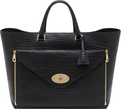 MULBERRY Willow oversized shrunken leather tote