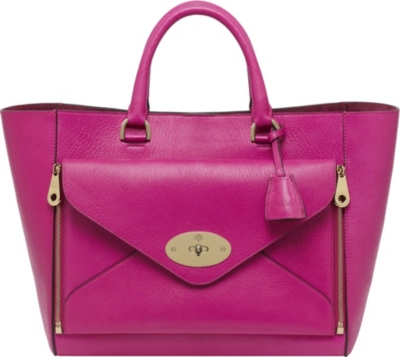 MULBERRY Willow silky calf leather tote