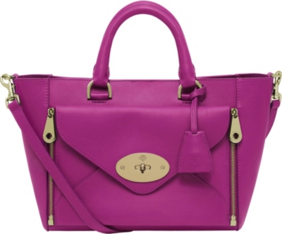 MULBERRY Willow small silky calf leather tote