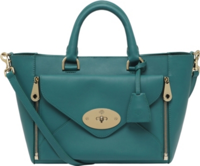 MULBERRY Willow small silky calf leather tote