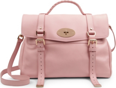 MULBERRY Alexa grainy calf leather satchel