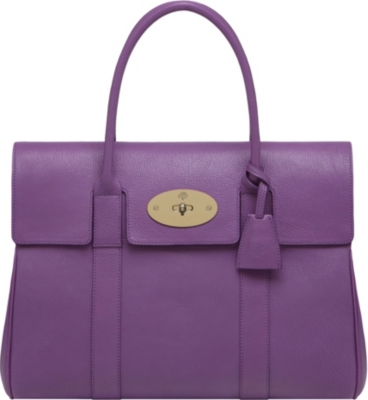 MULBERRY Bayswater glossy goat leather handbag