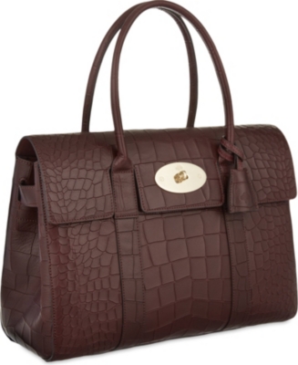 mulberry bayswater satchel oxblood