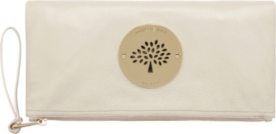 MULBERRY Daria spongy leather clutch