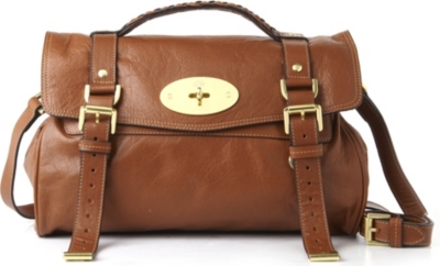 MULBERRY Alexa buffalo leather satchel