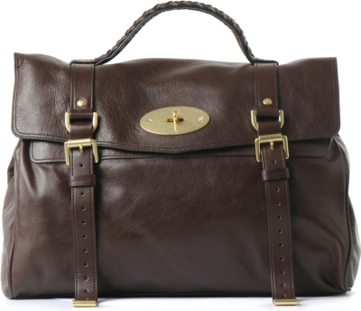 MULBERRY Alexa oversized buffalo leather satchel
