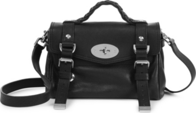 mulberry black mini alexa
