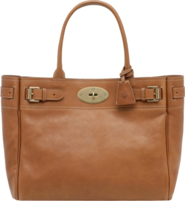 MULBERRY Bayswater natural leather tote