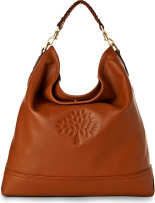 MULBERRY Effie spongy pebbled leather hobo (Oak