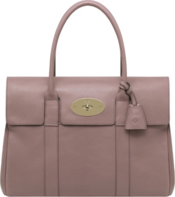 MULBERRY Bayswater glossy goat leather handbag