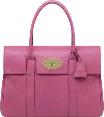 MULBERRY Bayswater glossy leather handbag