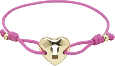 MULBERRY Heart friendship bracelet