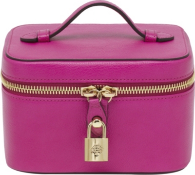 MULBERRY Glossy leather jewellery case