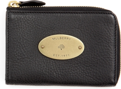MULBERRY Slim leather coin purse