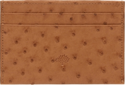 MULBERRY Leather credit card slip