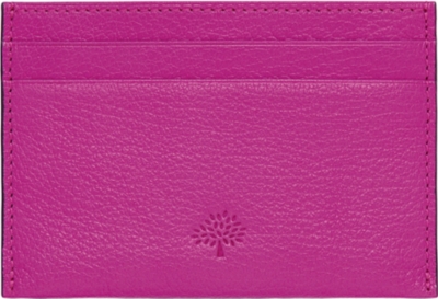 MULBERRY Leather credit card slip