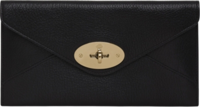 MULBERRY Envelope glossy goat leather wallet