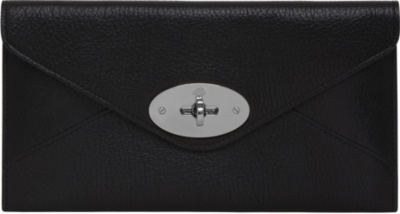 MULBERRY Envelope glossy goat leather wallet
